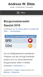 Mobile Screenshot of ditze.net